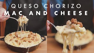 Queso Chorizo Mac and Cheese Recipe [upl. by Manthei]