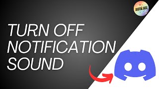 How to turn off Discord notification sound ✅ Tutorial [upl. by Atikahc123]