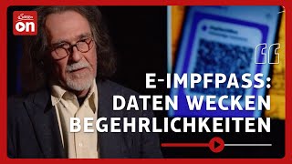 Datenschützer Registerpflicht im EImpfpass gehe zu weit  BLICKWECHSEL Das Nachrichtenmagazin [upl. by Aralomo]