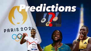 2024 Paris Olympics Mens 100m Predictions one of the most unpredictable Olympic [upl. by Raul782]