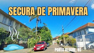 Dia típico de primavera em Porto Alegre e muito seco segue esquentando  14112024 [upl. by Amsirp]