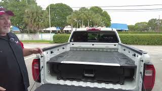 Decked System on a 2024 GMC Canyon review by Chris from CampH Auto Accessories 7542054575 [upl. by Yruy]