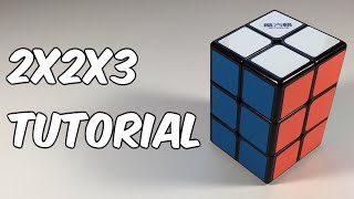 2x2x3 Cuboid Advanced Tutorial  QiYi 2x2x3 [upl. by Ametaf]