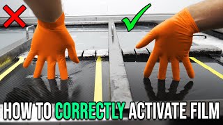 How To CORRECTLY Activate Film Hydrographics  Liquid Concepts [upl. by Esetal705]