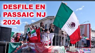 Desfile Mex en Passaic NJ 2024 Video 1 [upl. by Petronille]