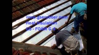 Heat  Roof Insulation Malaysia  Contact Sales  016 2555632  012 6255512 [upl. by Ynohtnacram]