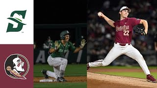 Stetson vs 10 Florida State  NCAA BASEBALL HIGHLIGHTS 51424 stetsonuniversity seminoles [upl. by Aveer149]