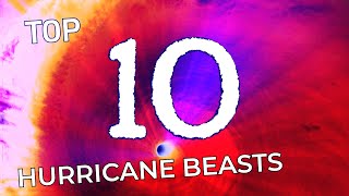 Top 10 Hurricanes of All Time [upl. by Oetam]