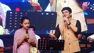 DIL PUKARE AARE AARE  SAURAV KISHAN amp RUSHAIL ROY IN YADON KI MEHFIL BY GEETHAM SANGEETHAM [upl. by Zollie]