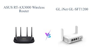 ASUS RTAX3000 vs GLiNet GLSFT1200  Which Router is Best for You 📶🔒 [upl. by Enidualc991]