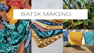 Batik Making Workshop in Accra Ghana [upl. by Pulling44]