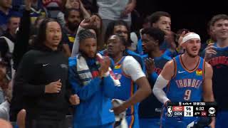 Aaron Wiggins  Scoring Highlights  October 2024  OKC Thunder [upl. by Ailuy]