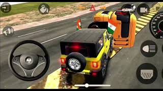 Dollar Song Modified Mahindra Green 💚 Thar👿  Indian Cars Simulator 3D Android Game is Live [upl. by Poyssick904]