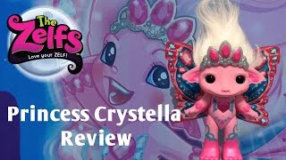 Zelf Series 5 Crystella Review The Crystal Gemz Princess Light Up Zelf  New Zelfs Toy [upl. by Baiel]