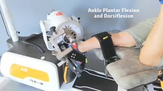 Ankle Joint Rehabilitation Training on the Isokinetic Training Equipment [upl. by Aihseket]