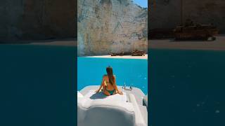 Grecia🇬🇷Navagio Beach atardecer sunset naturaleza nature explore travel places magicalplaces [upl. by Jueta]