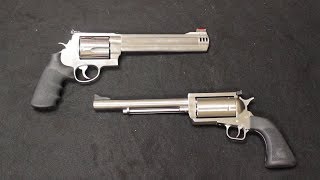 Magnum Research BFR vs SampW 500 Magnum [upl. by Brucie890]