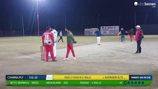 Live Cricket Match  SHERIDEN IELTS AND IMMIGRATION vs CHANNA PLY  04Dec24 0555 PM 24 overs  FI [upl. by Nerrad226]