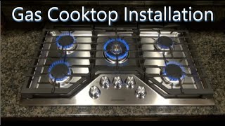 Gas Cooktop Installation  Useful Knowledge [upl. by Notwal97]