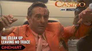 CASINO 1995  The Clean Up  Leaving No Trace  Ending Murders FULL scene 4K UHD [upl. by Eimilb]