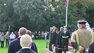 Remembrance Sunday Cowes Isle of Wight 10th November 2024 [upl. by Soma]