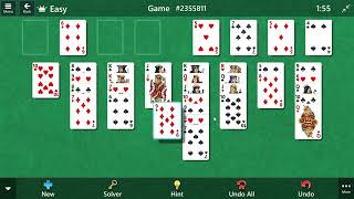 Solitaire Freecell Game 2355811 [upl. by Ynahirb]