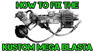 Ork Kustom Mega Blasta  How do we fix it [upl. by Einegue]