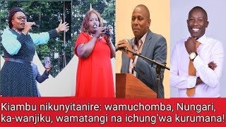 Mercy Nungari wamuchomba kurumana kíngangaini kawanjiku ichungwa wamatangi na Ruto Kunyuririo [upl. by Pudendas]