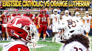 Orange Lutheran vs East Side Catholic  California takes on Washington [upl. by Bausch750]