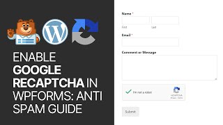 How To Enable Google reCAPTCHA In WPForms WordPress Plugin Contact Form  AntiSpam Guide 📤 [upl. by Kerek]