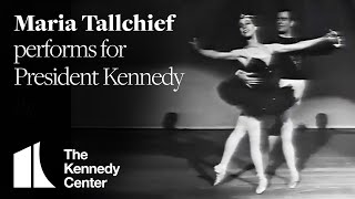 Ballerina Maria Tallchief performs for President John F Kennedy 1962  The Kennedy Center [upl. by Gipps379]