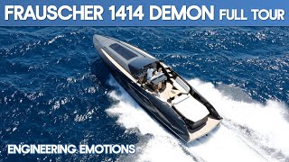 Frauscher 1414 Demon  Palma International Boat Show 2023  The Marine Channel [upl. by Selokcin]