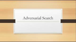 Lecture 14 Part 1Adversarial Search  Min Max Algorithm  Introduction to Artificial Intelligence [upl. by Mikol]