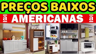 MÓVEIS PARA COZINHA COM PREÇOS BAIXOS NAS AMERICANAS PROMOÇÃO DE COZINHAS PRO LAR DESCONTO [upl. by Chapman820]