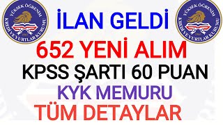 KPSS 60 PUAN ŞARTI İLE KYK MEMUR ALIMI✔️GSB YURT YÖNETİM PERSONEL ALIMI✔️BAŞVURU ŞARTI TÜM DETAYLAR [upl. by Scarlett]