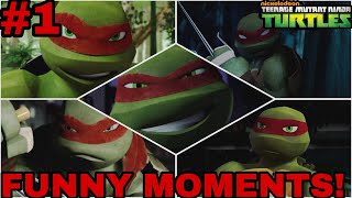 RAPH SARCASTIC MOMENTS IN TMNT 2012 Part 1 [upl. by Gensmer]