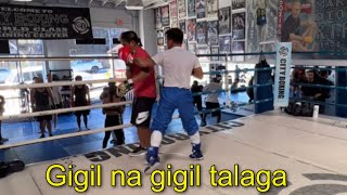 Part 1 John riel Casimero punch mitts with Brother Jayson Casimero [upl. by Argus]