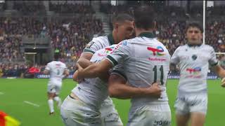 TOP 14  Essai de Jack MADDOCKS SP – Stade Rochelais – Section Paloise [upl. by Ander]