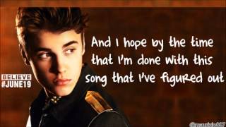 justin bieber fall lyrics [upl. by Pomcroy]