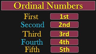 Ordinal Numbers for kids  1st 2nd 3rd Numbers  Ordinal Numbers 1 to 10 with NJ Kids Master [upl. by Aslehc]