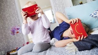 McDonalds Is Making A Happy Meal Box That Turns Into A VR Headset  Newsy [upl. by Esdnil]