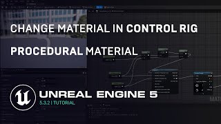 Unreal Engine 532  Tutorial  How To Control Material By Control Rig  Control Rig  RTX 3060 [upl. by Redneval]