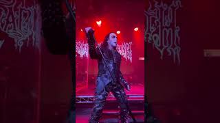 Cradle of filth existential terror Live Adelaide 2024 [upl. by Alfi]