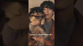 Yeontan birthday ğŸ‰ğŸ’œ bts [upl. by Shaff]