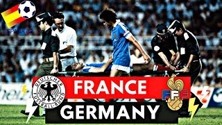 Germany vs France 33  54  All Goals amp Highlights  1982 World Cup [upl. by Amoreta]