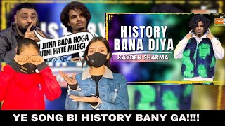 History Bana Diya  Girls Reaction  Kayden Sharma  MTV Hustle 03 REPRESENT  BP Reaction [upl. by Kcirej]