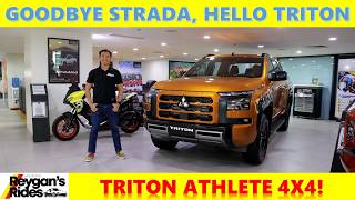 Mitsubishi Triton Athlete 4x4 First Impressions Car Feature [upl. by Gurevich]