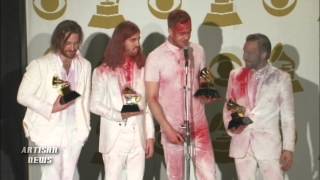 IMAGINE DRAGONS TALK GRAMMY WIN STAINING BEYONCE [upl. by Metzger940]