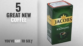 Top 10 JacobS Coffee Coffee 2018 Jacobs Kronung Coffee 176Ounce Vacuum Packs Pack of 3 [upl. by Alegre]