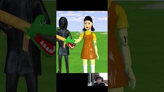 Scary Teacher 3D  Squid Doll Epic Battle to Repel Cockroaches 5 Times Challenge Nick Winner shorts [upl. by Verner138]